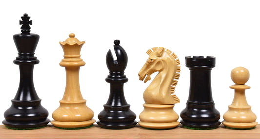 Schachfiguren Dynastie <br>aus Ebenholz