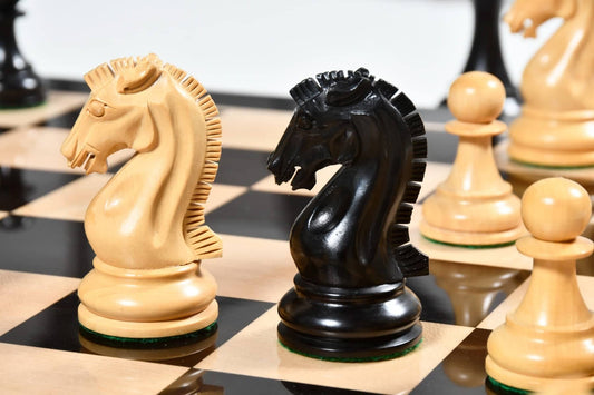 Schachfiguren Dynastie <br>aus Ebenholz