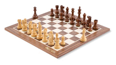 Amerikanisches Schachspiel <br>aus Ahorn und Nussbaum