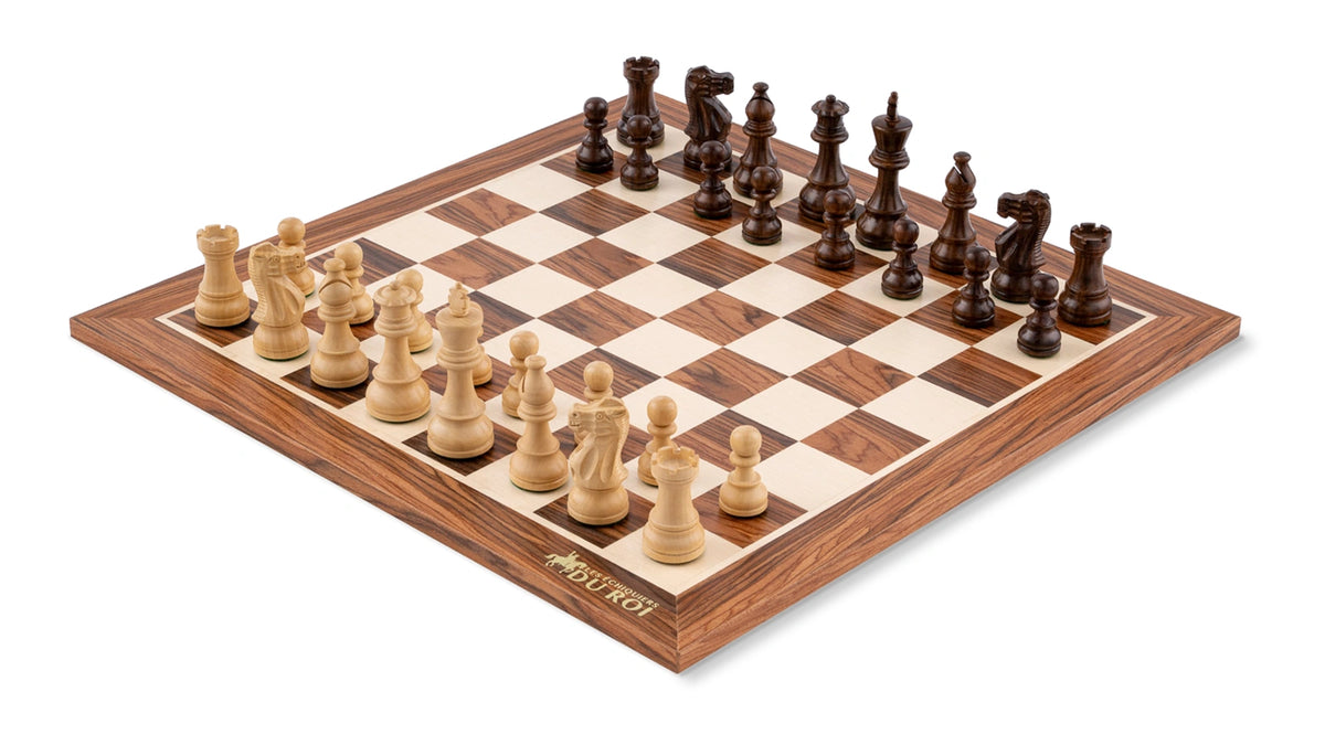 Club-Schachspiel <br>aus Palisanderholz