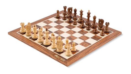 Schachspiel Aristokratie <br>aus Palisanderholz
