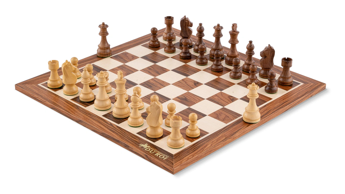 Schachspiel Gloire <br>aus Palisanderholz