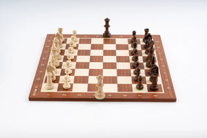 Schachspiel Sieg <br>aus Mahagoni