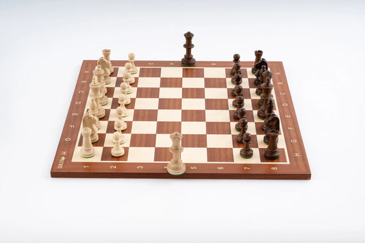 Schachspiel Sieg <br>aus Mahagoni