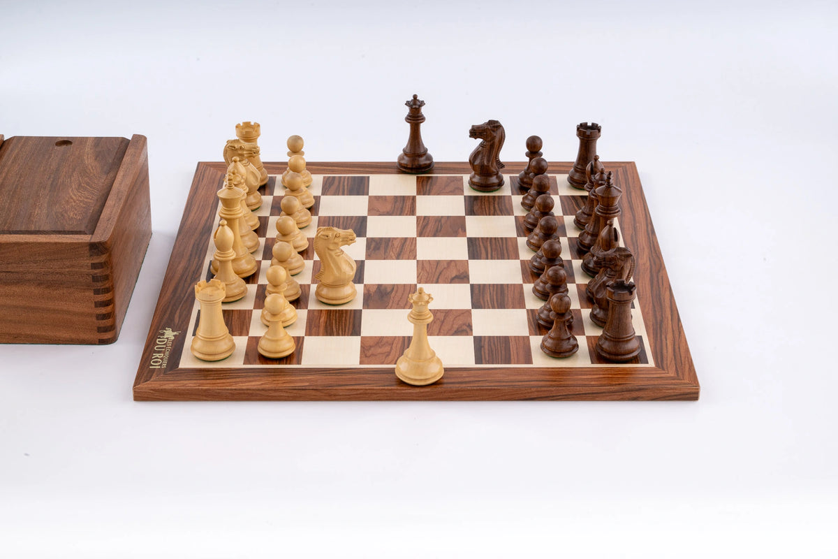 Schachspiel Einklang <br>aus Palisanderholz