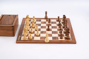 Schachspiel Gloire <br>aus Palisanderholz