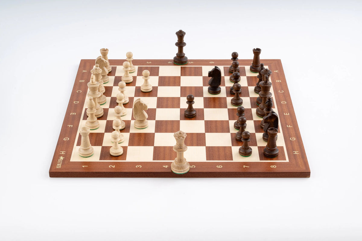 Schachspiel Sieg <br>aus Mahagoni
