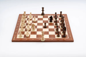 Schachspiel Sieg <br>aus Mahagoni