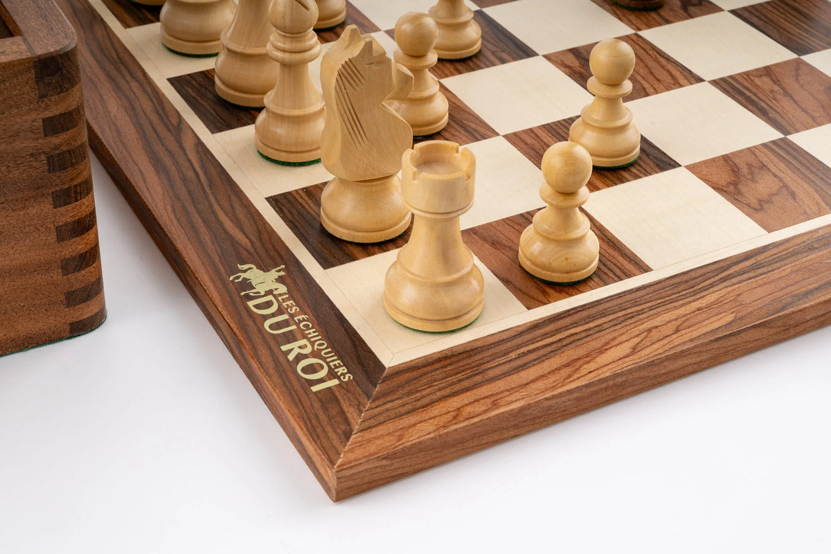 Schachspiel Gloire <br>aus Palisanderholz