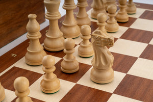 Wikinger Schachspiel <br>aus Mahagoni-Holz