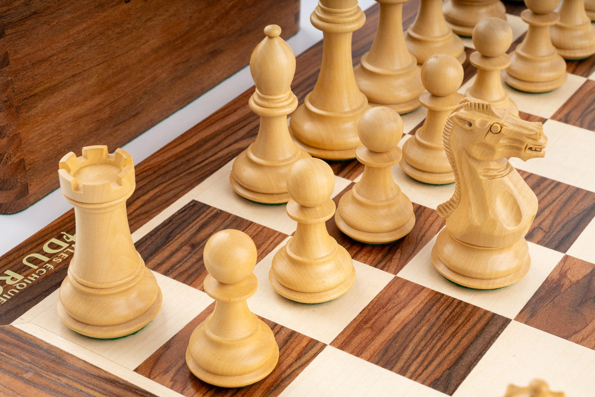 Schachspiel Einklang <br>aus Palisanderholz