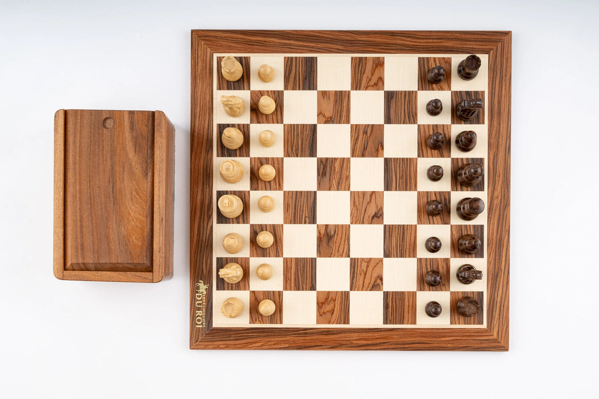 Club-Schachspiel <br>aus Palisanderholz