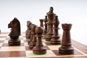 Schachspiel Sieg <br>aus Mahagoni