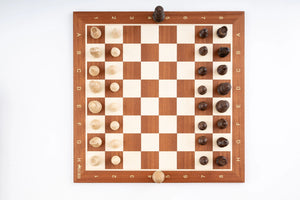 Schachspiel Sieg <br>aus Mahagoni