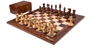Schachspiel Osmose <br>aus Palisander und Sheesham