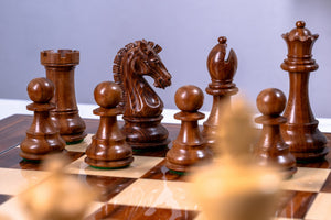 Schachspiel Équilibre <br>aus Palisander und Sheesham