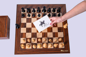 Schachspiel Orée <br>aus Palisanderholz