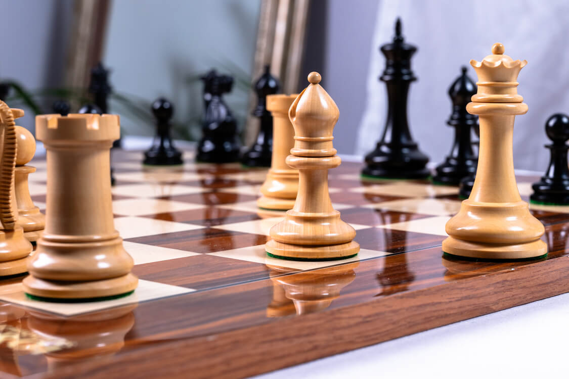 Schachspiel Orée <br>aus Palisanderholz