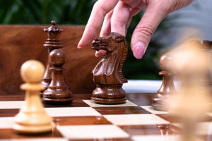 Schachspiel Osmose <br>aus Palisander und Sheesham