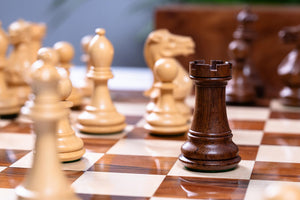 Schachspiel Osmose <br>aus Palisander und Sheesham