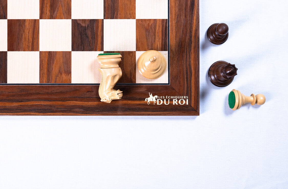 Schachspiel Osmose <br>aus Palisander und Sheesham