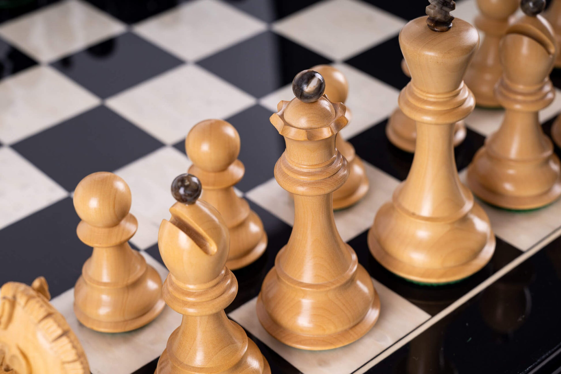 Schachspiel Origine <br>aus Mammutelfenbein