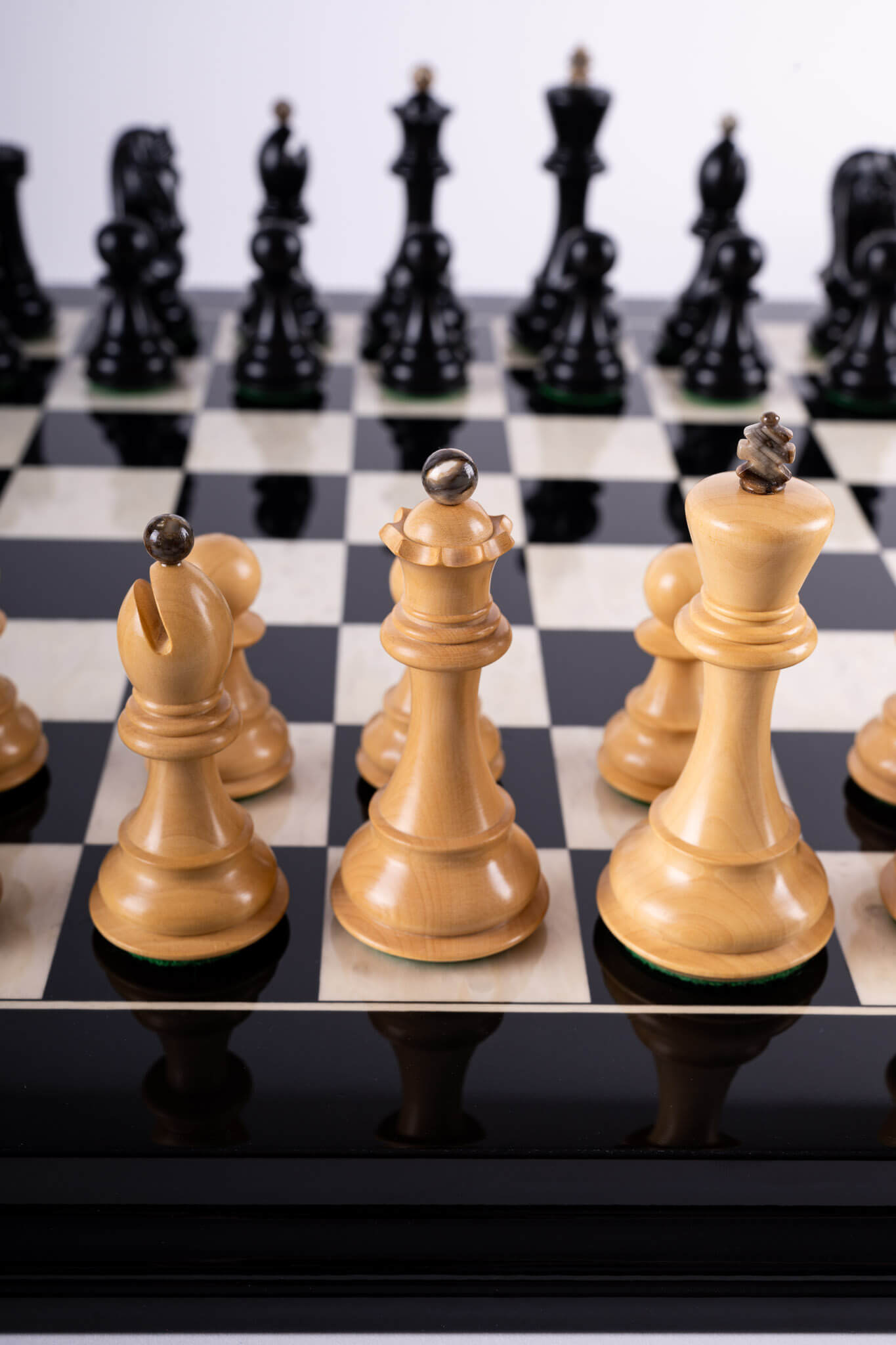 Schachspiel Origine <br>aus Mammutelfenbein