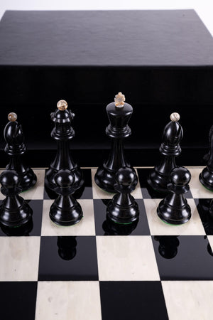 Schachspiel Origine <br>aus Mammutelfenbein