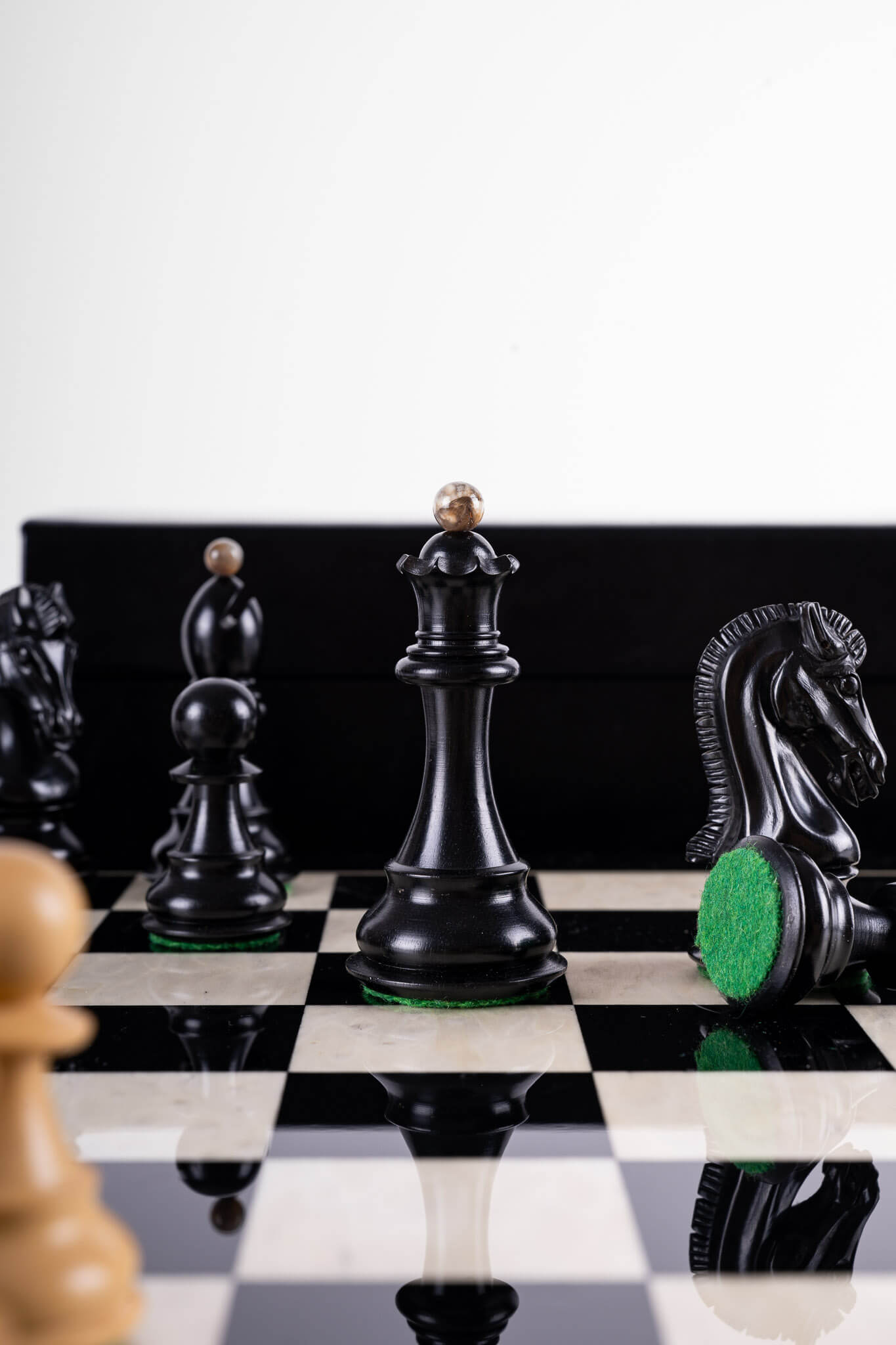 Schachspiel Origine <br>aus Mammutelfenbein