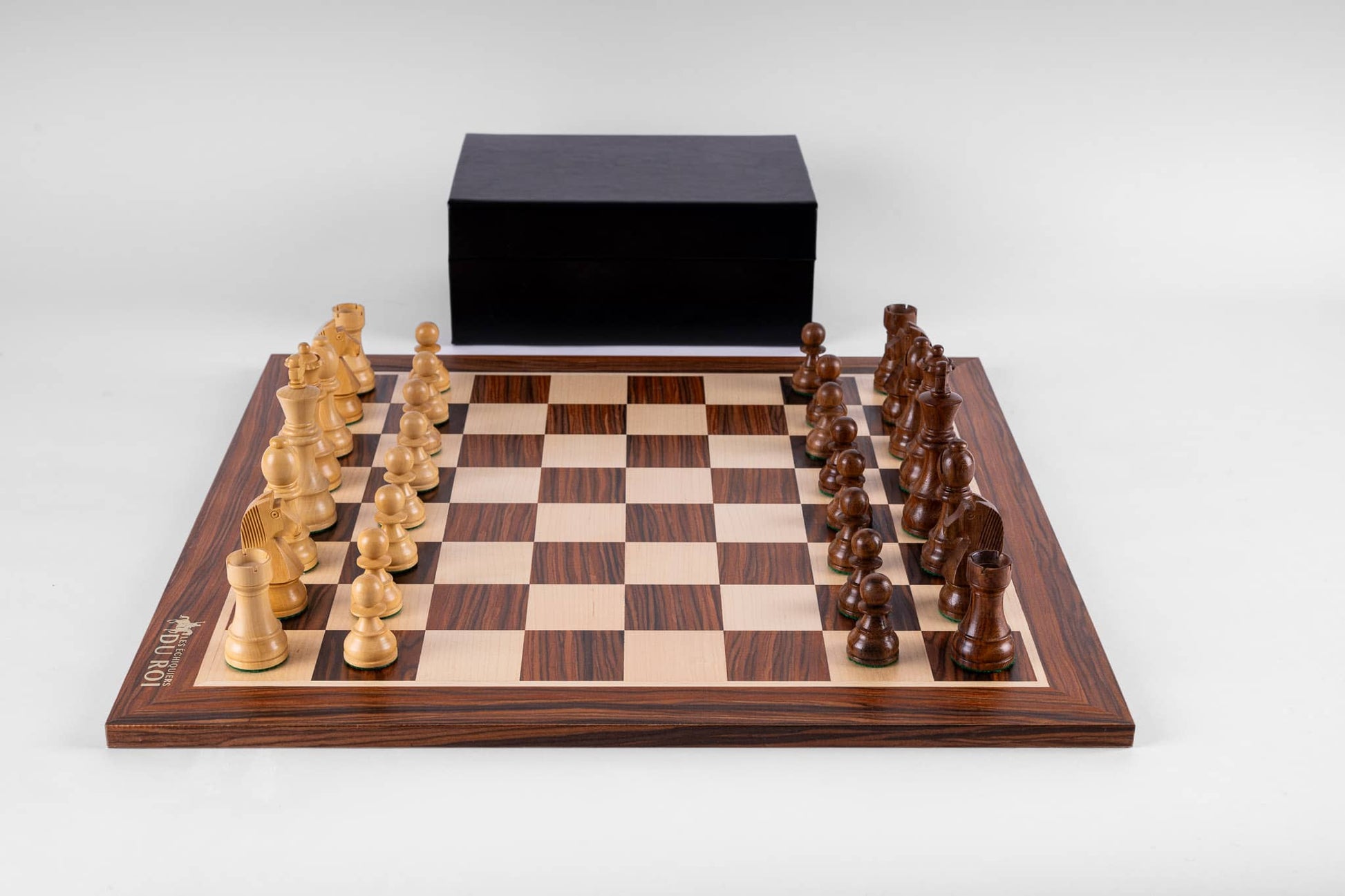 Schachspiel Majestät <br>48x48cm aus Palisander