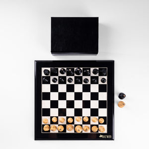Schachspiel Origine <br>aus Mammutelfenbein
