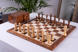 Schachspiel Symphonie <br>aus Palisanderholz