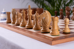Schachspiel Prouesse <br>aus Mahagoniholz
