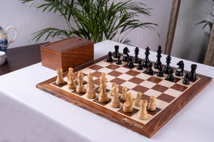Schachspiel Hoffnung <br>aus Palisanderholz