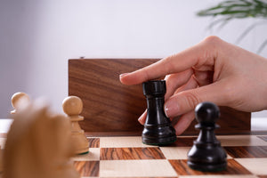Schachspiel Hoffnung <br>aus Palisanderholz