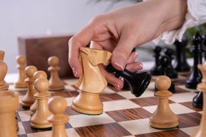 Schachspiel Nuance <br>aus Palisanderholz