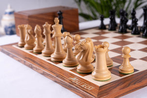 Schachspiel Excellence <br>aus Palisanderholz