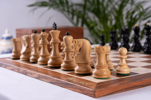 Schachspiel Harmonie <br>aus Palisanderholz
