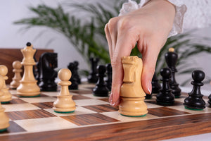 Schachspiel Harmonie <br>aus Palisanderholz