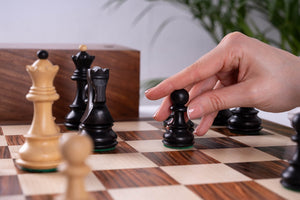 Schachspiel Harmonie <br>aus Palisanderholz
