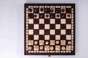 Schachspiel <br>aus Holz Handarbeit