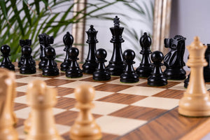 Schachspiel Stolz <br>aus Teakholz