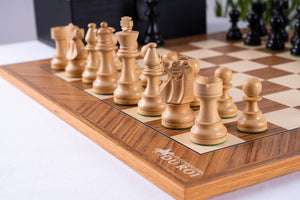 Schachspiel Souverän <br>aus Teakholz