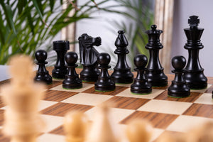 Schachspiel Souverän <br>aus Teakholz