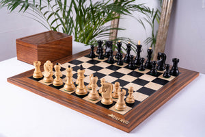 Schachspiel Herzogtum <br>aus Ahornholz