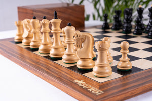 Schachspiel Herzogtum <br>aus Ahornholz