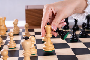 Schachspiel Herzogtum <br>aus Ahornholz
