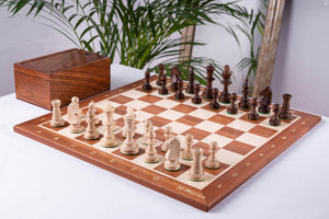 Schachspiel Sieg <br>aus Mahagoni