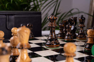 Schachspiel L’Éternel <br>aus Ebenholz