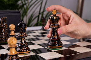 Schachspiel L’Éternel <br>aus Ebenholz